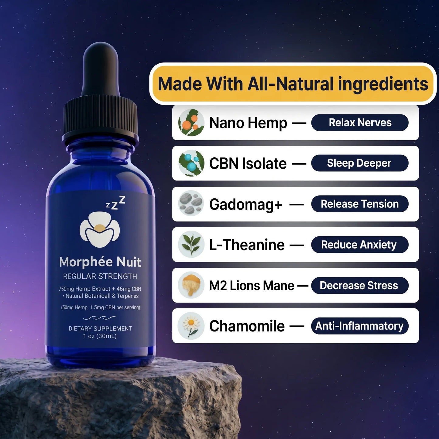 Morphée Nuit ingredients