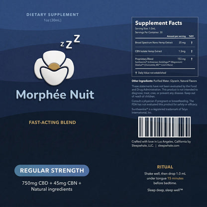 Morphée Nuit label flat